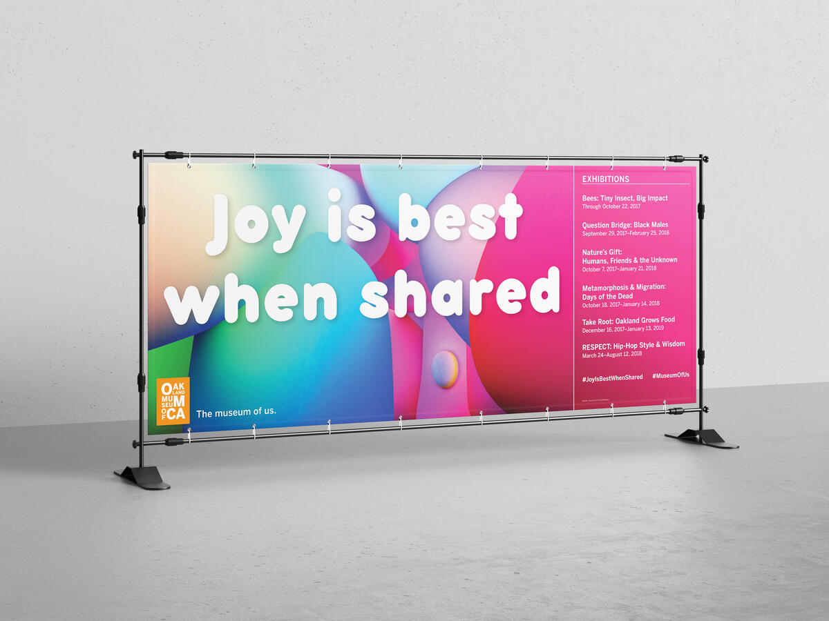 OMCA Nature's Gift Exhibition Billboard